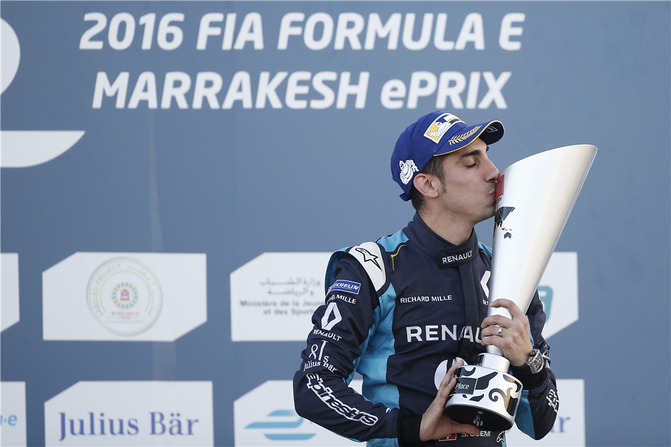 Renault e.dams wygrywa wyścig ePrix w Marrakeszu